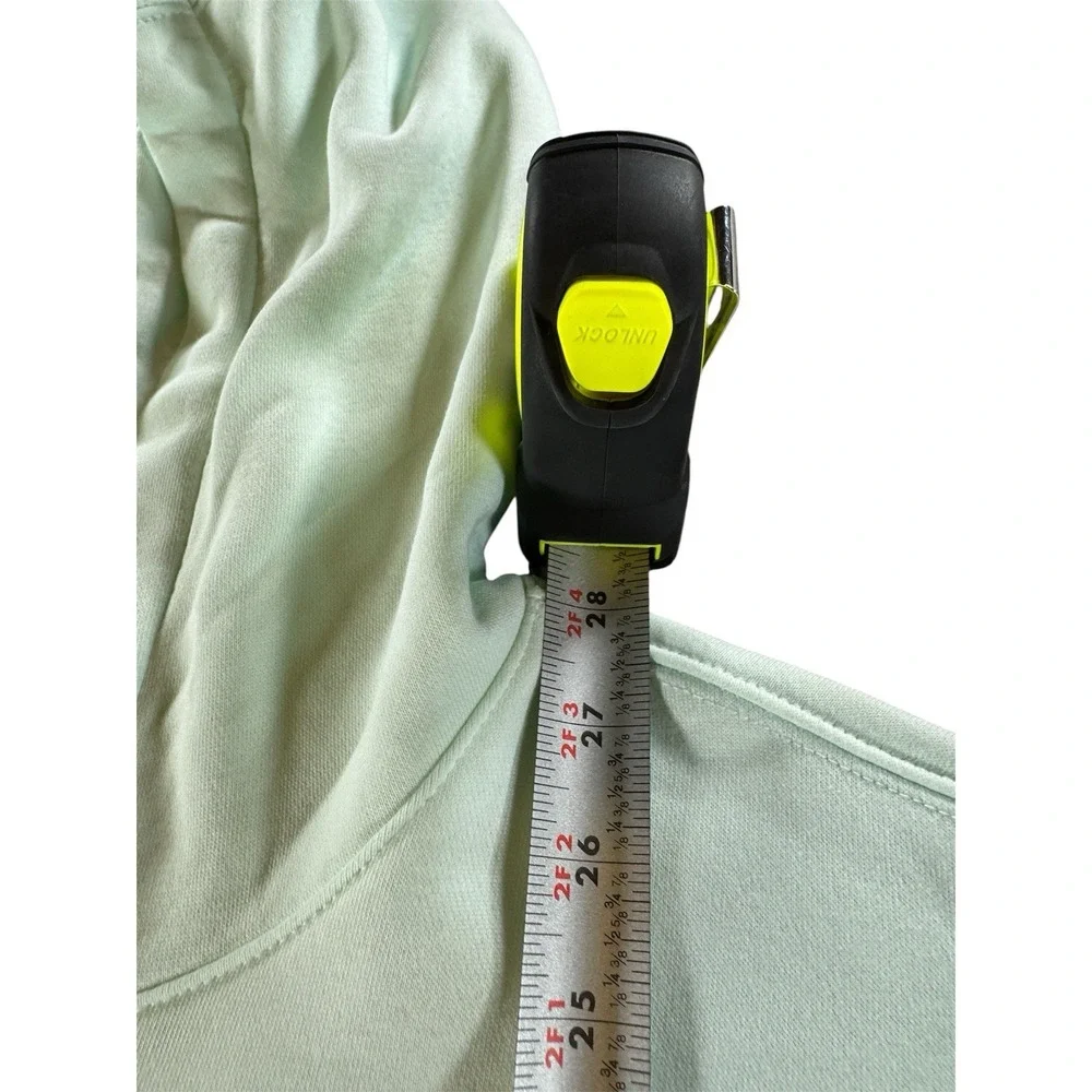 Nike Sportswear Club Fleece Mint Green Pullover Hoodie Sweatshirt Men's Large - Picture 4 of 7